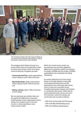 The Limehouse Project lets their many buildings to run services like education and training, a nursery, and advice centres across Tower Hamlets.