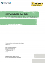 SUSTAINABLE SOCIAL CARE