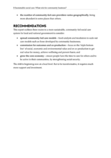 5 Sustainable social care: What role for community business?