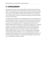 31 Sustainable social care: What role for community business?
