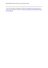 34 Sustainable social care: What role for community business?