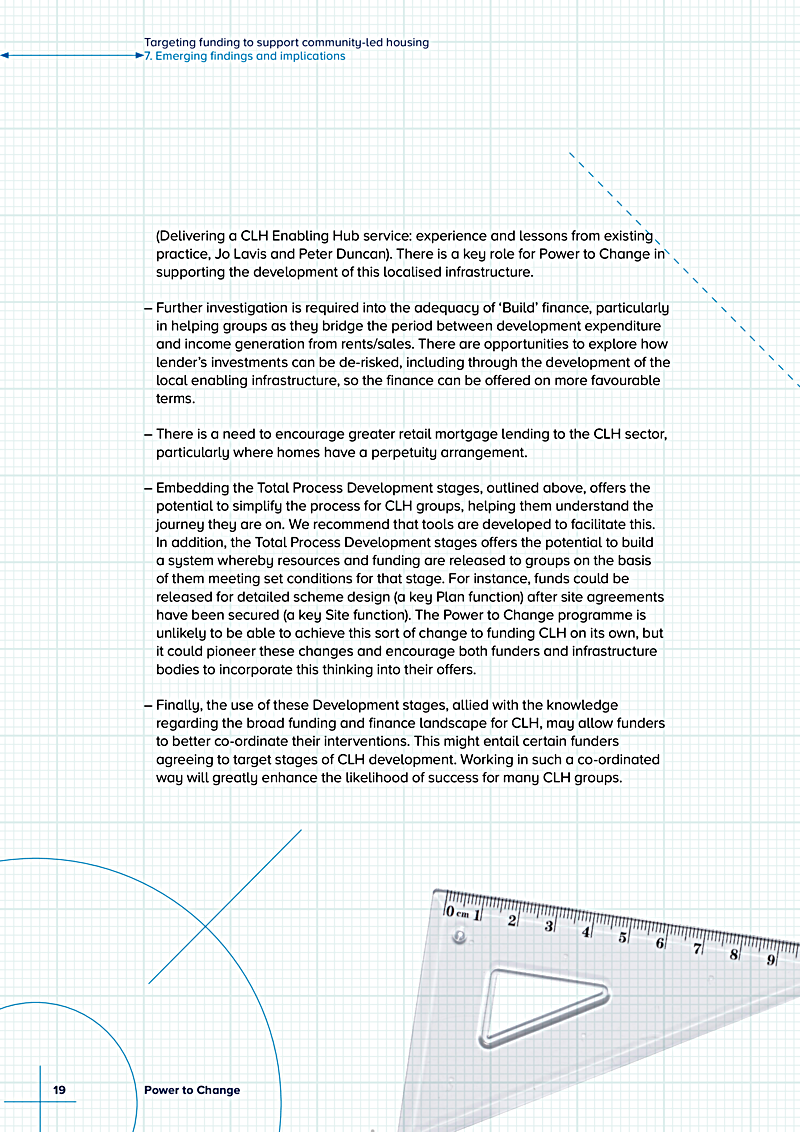 Targeting funding to support community-led housing 7. Emerging findings and implications