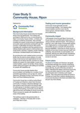 Village halls, rural community hubs and buildings: The size, scale, scope and potential of these community business