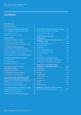 Better places through community business: A framework for impact evaluation