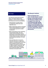Better places through community business: A framework for impact evaluation Executive summary