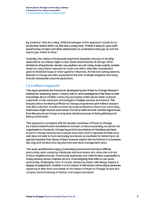 Better places through community business: A framework for impact evaluation 1. A framework for impact measurement