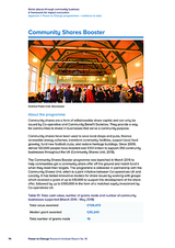 Better places through community business: A framework for impact evaluation Appendix 1: Power to Change programmes evidence to date
