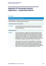 Better places through community business: A framework for impact evaluation